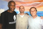 Gerardo Hernandez, Danny Glover e Saul Landau