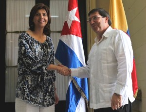 Maria Angela Holguin e Bruno Rodriguez