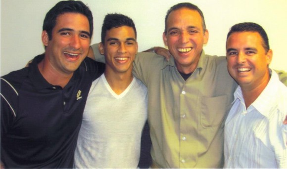 Tonito, Gabo, Tony e Carlos