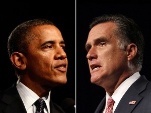 Barack Obama e Mitt Romney
