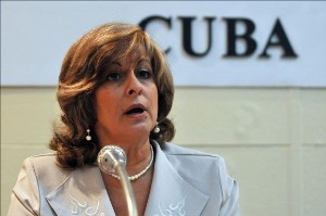 Ministra di Giustizia di Cuba, Maria Esther Reus