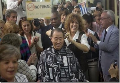 Josefina, la cubana che ha tagliato i capelli a Ban Ki ...