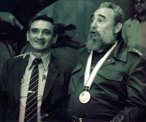 Fidel Castro e Eugenio George-Archivio